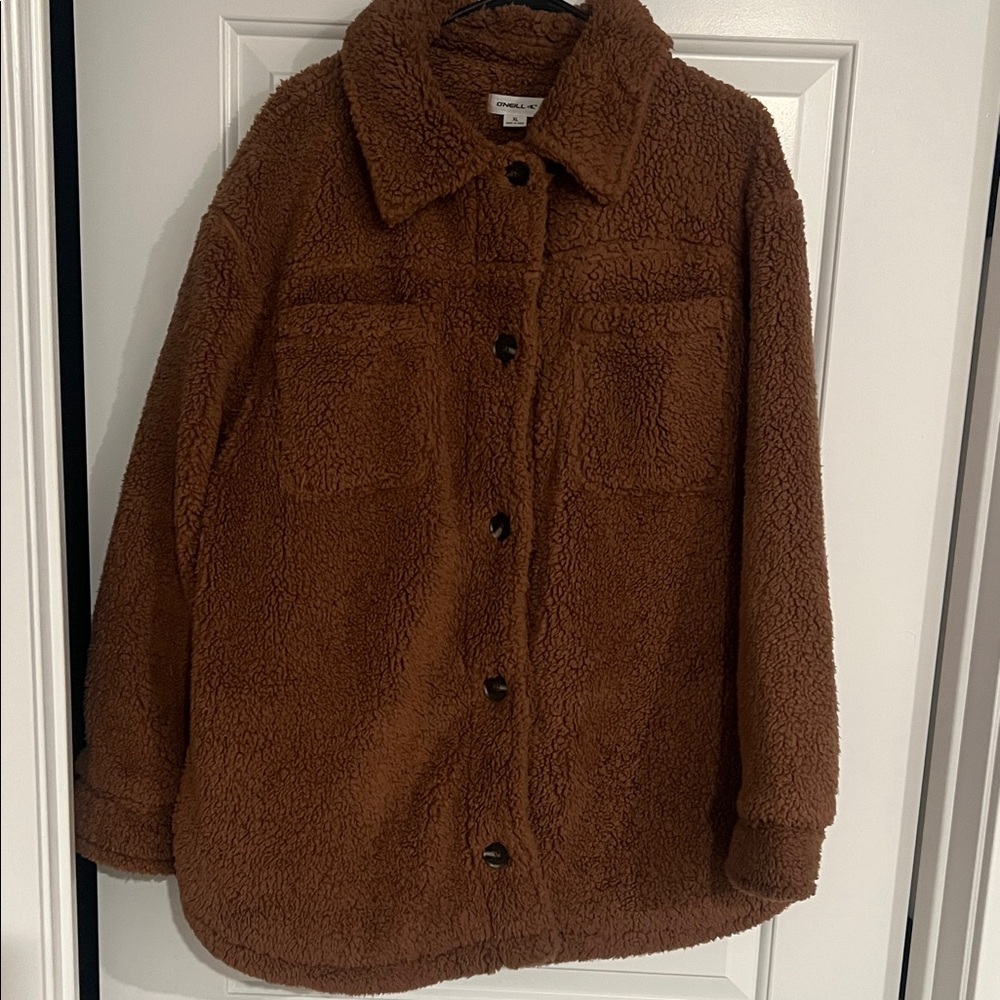 O'Neill Tan Sherpa Jacket